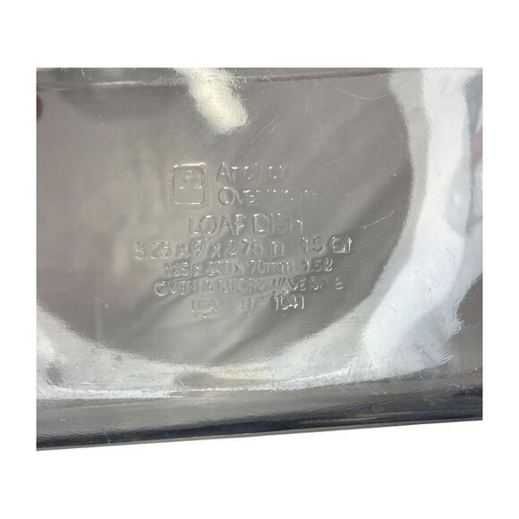 Various Clear Glass 1.5-Quart Rectangular Premium Loaf Dish - Lot of 3 - Picture 2 of 7